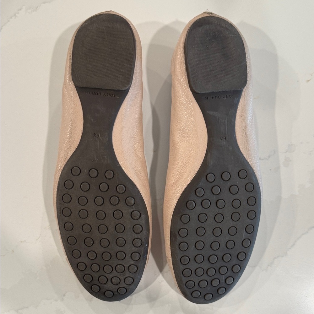 Tory Burch Claire Cap Toe Women's Ballet Flats SZ 8 - Picture 2 of 10
